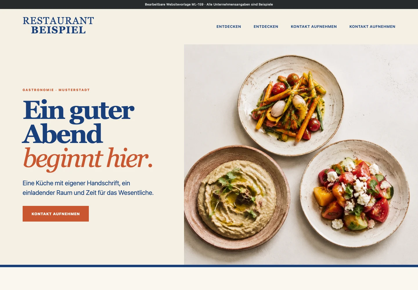 Gastronomie · Edition 159 – Websitevorschau