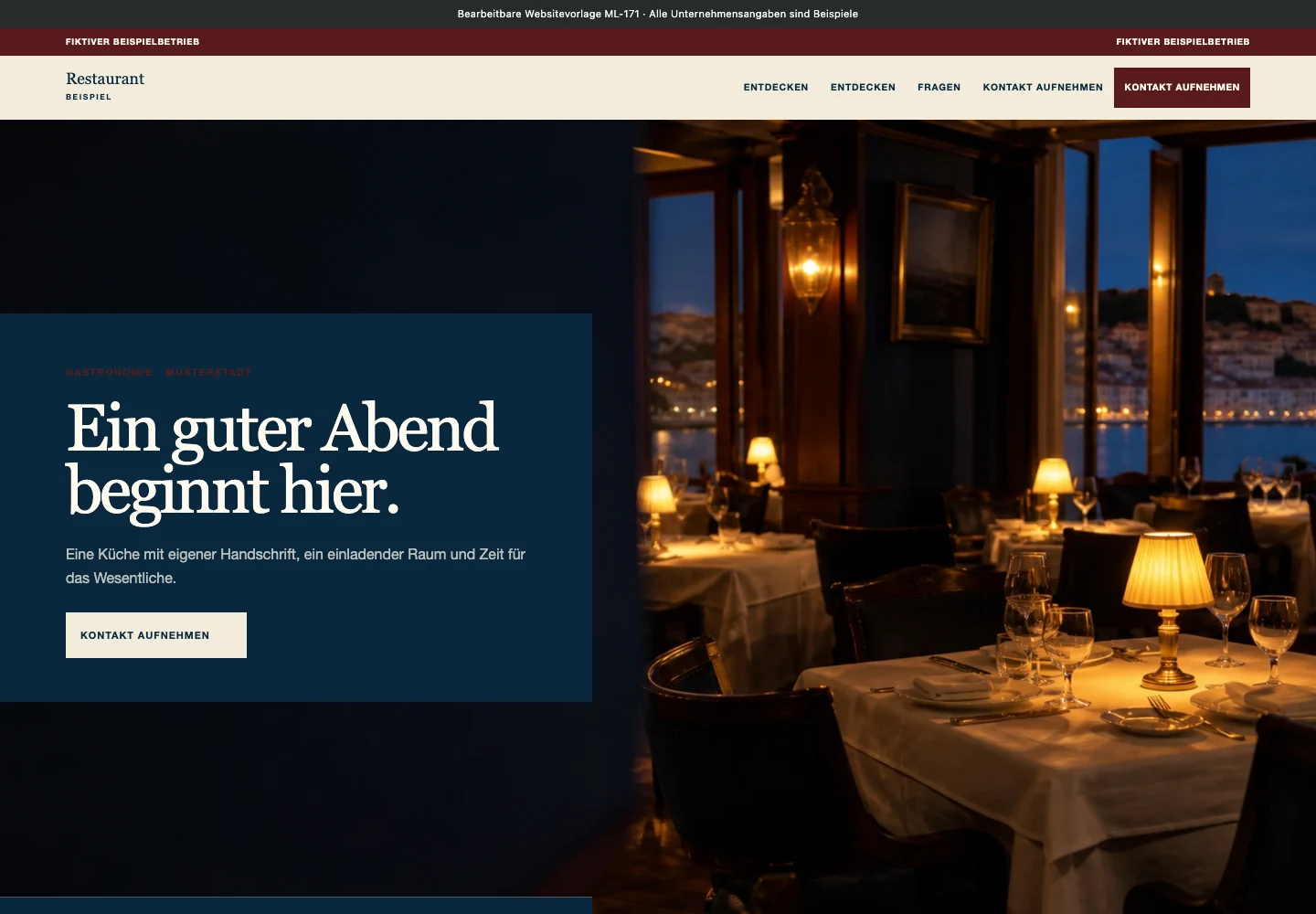 Gastronomie · Edition 171 – Websitevorschau