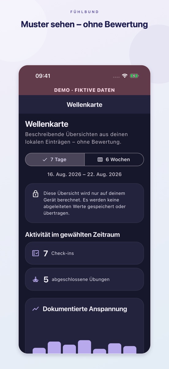 Fühlbund: Gefühle & Tagebuch – offizielle Store-Vorschau 2