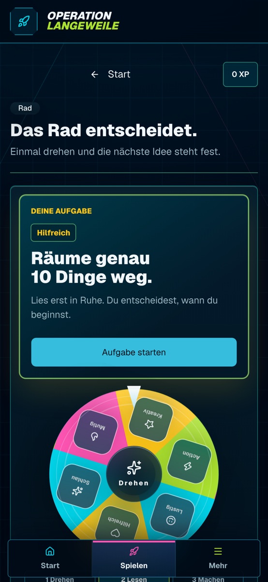 Operation Langeweile – offizielle Store-Vorschau 2