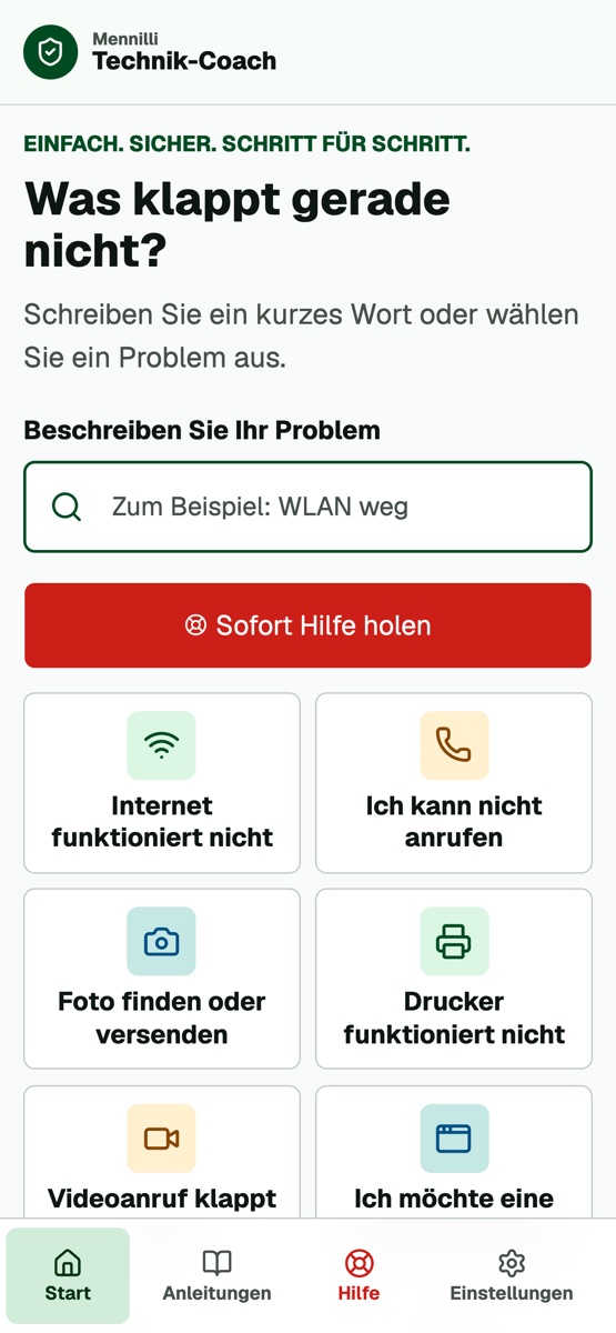 Mennilli Technik-Coach – offizielle Store-Vorschau 1