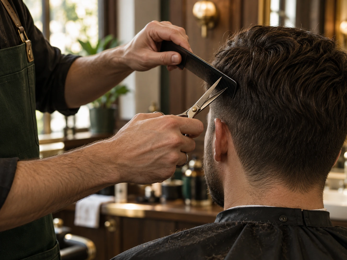 Illustratives Motiv für Friseur & Barber