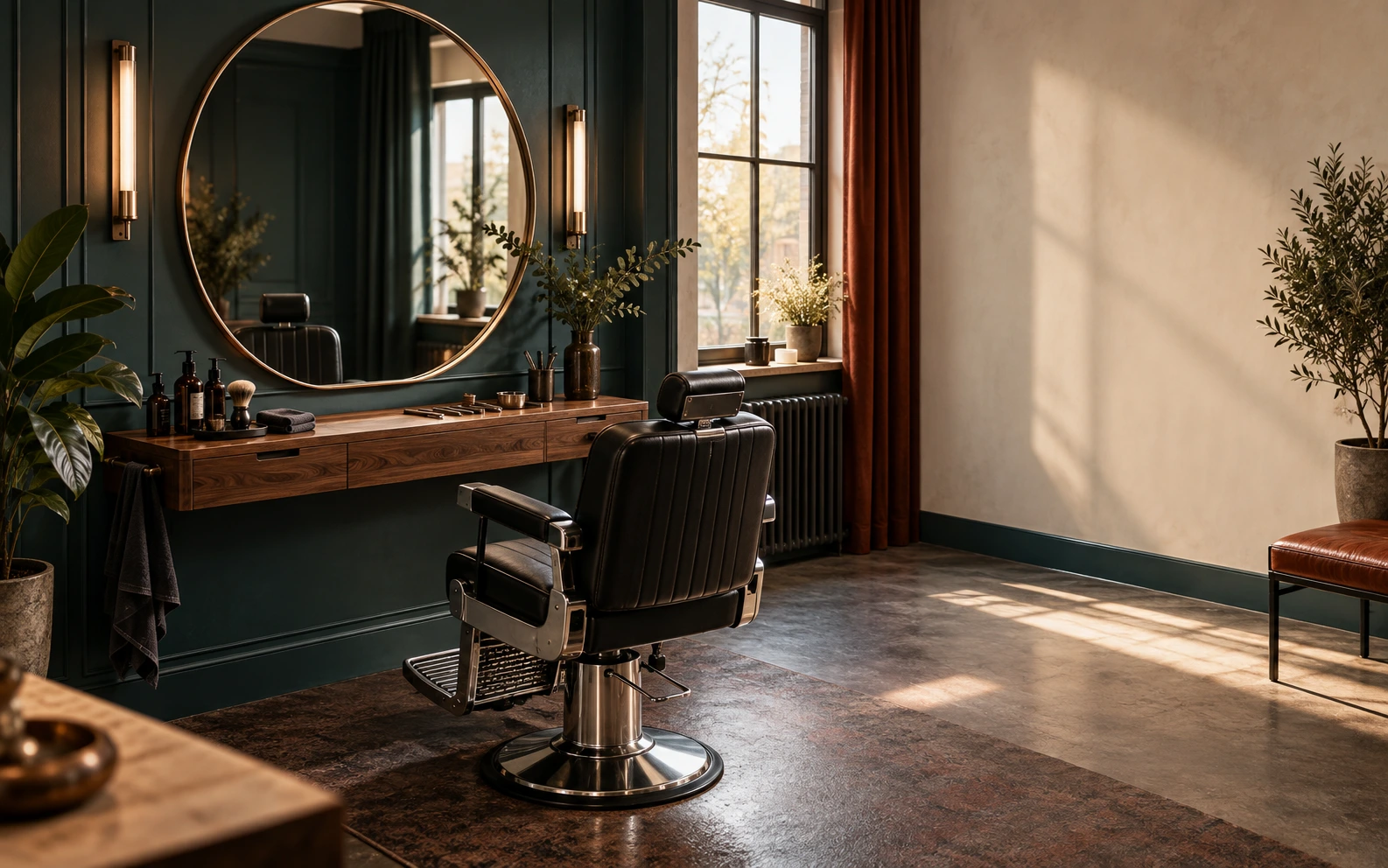 Illustratives Motiv für Friseur & Barber