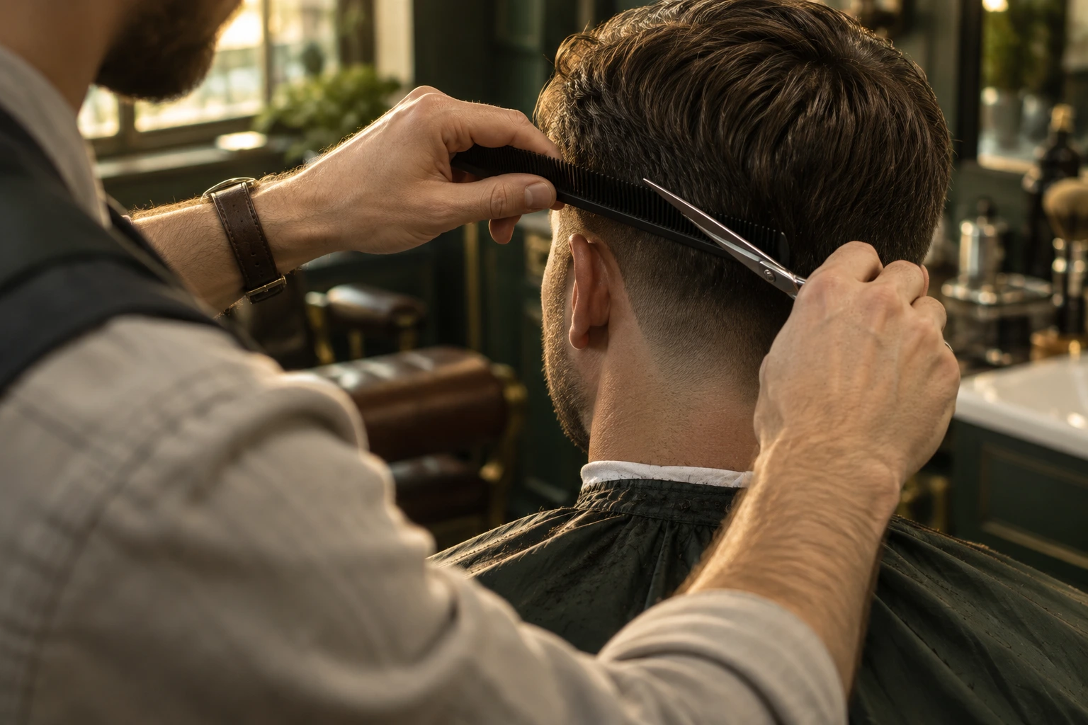 Illustratives Motiv für Friseur & Barber