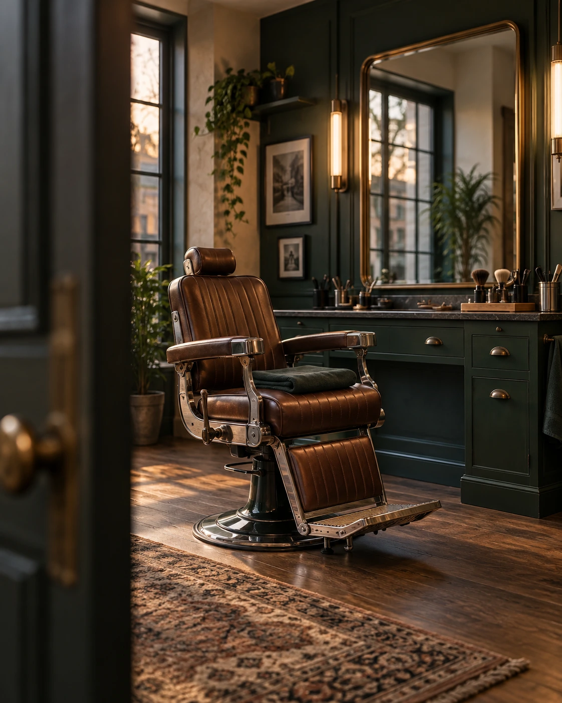 Illustratives Motiv für Friseur & Barber