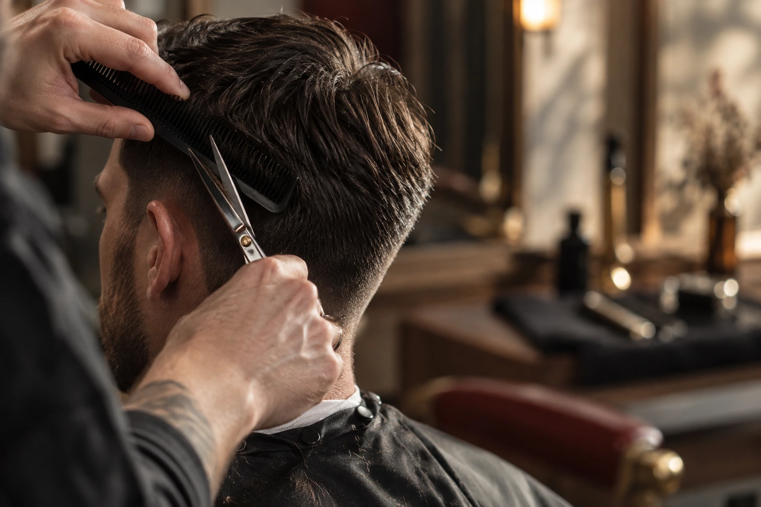Illustratives Motiv für Friseur & Barber