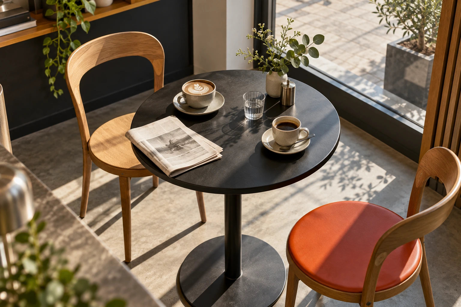 Illustratives Motiv für Café & Konditorei
