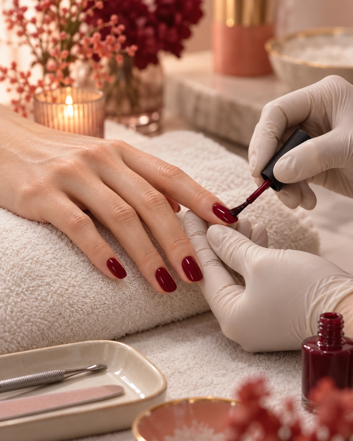Illustratives Motiv für Beauty & Nagelstudio