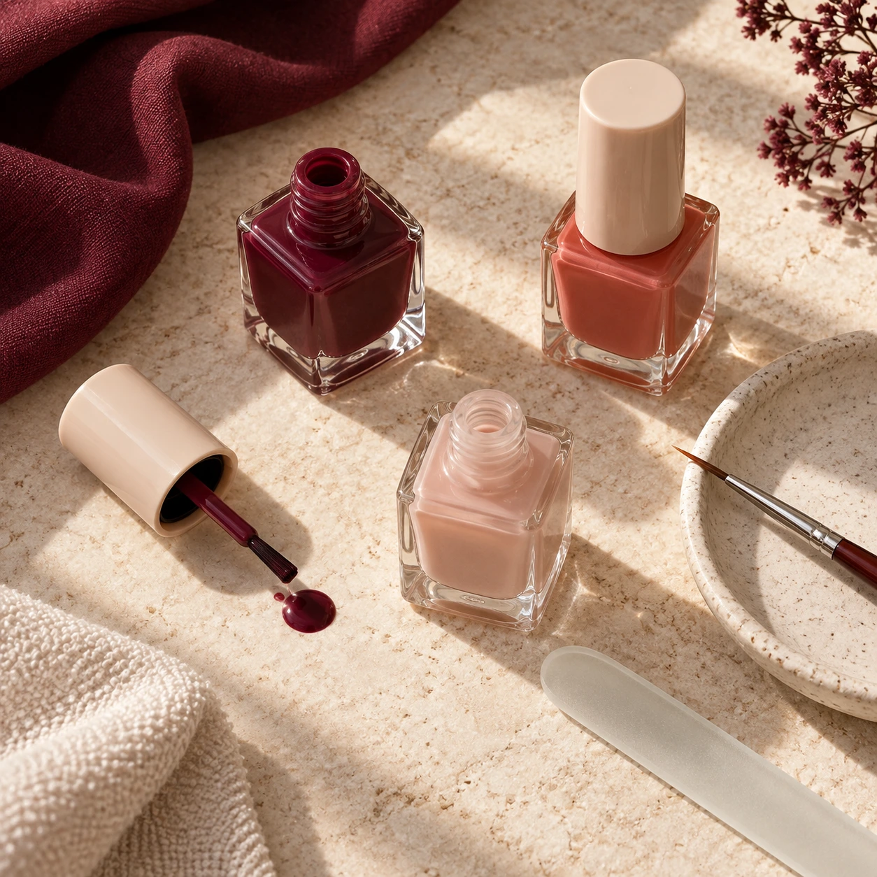 Illustratives Motiv für Beauty & Nagelstudio