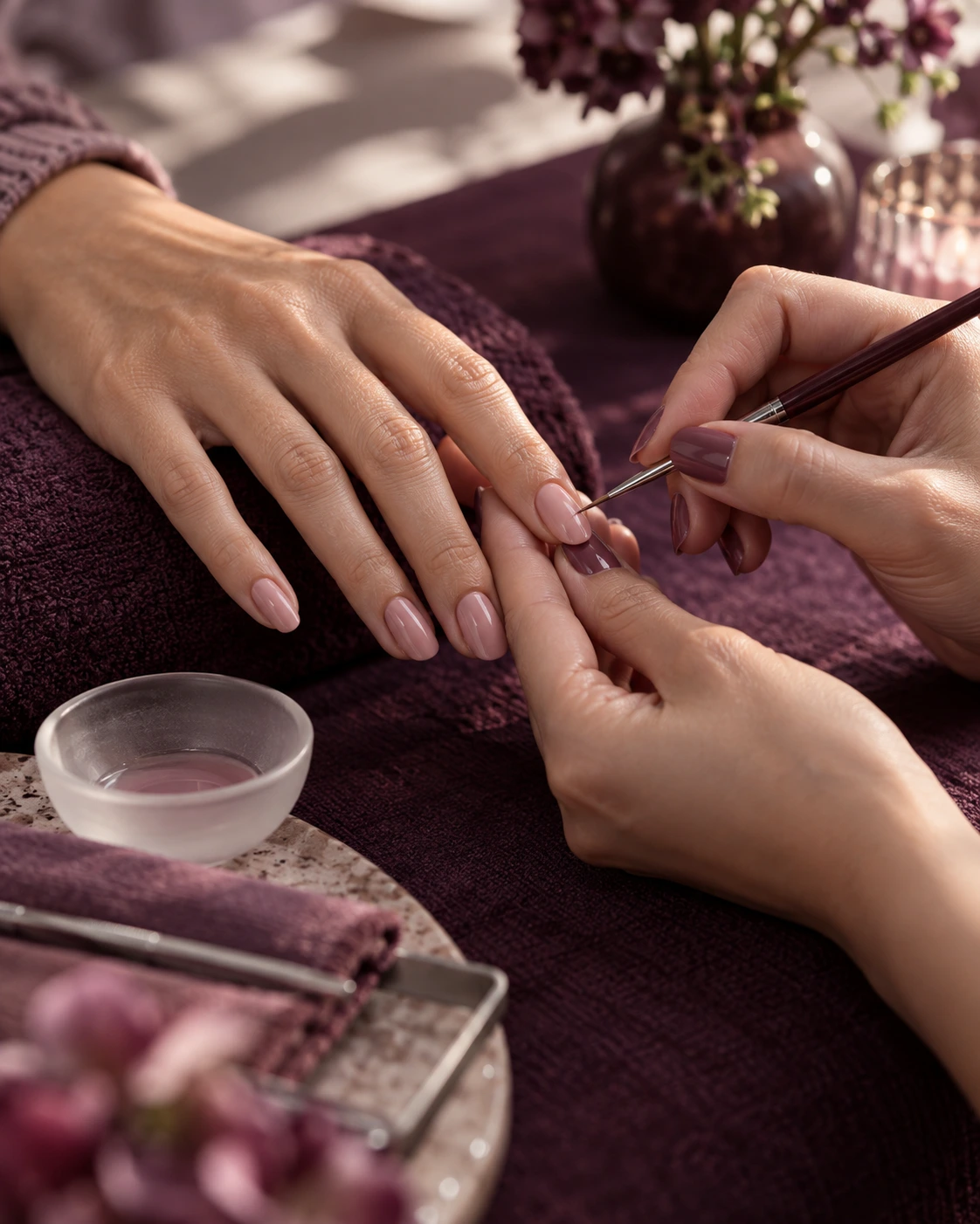 Illustratives Motiv für Beauty & Nagelstudio