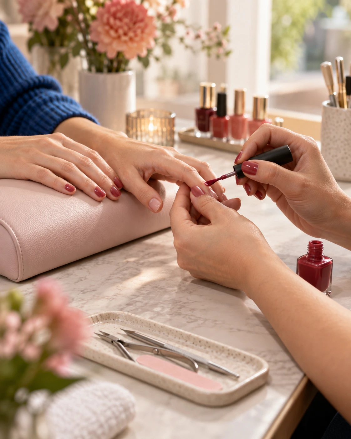 Illustratives Motiv für Beauty & Nagelstudio