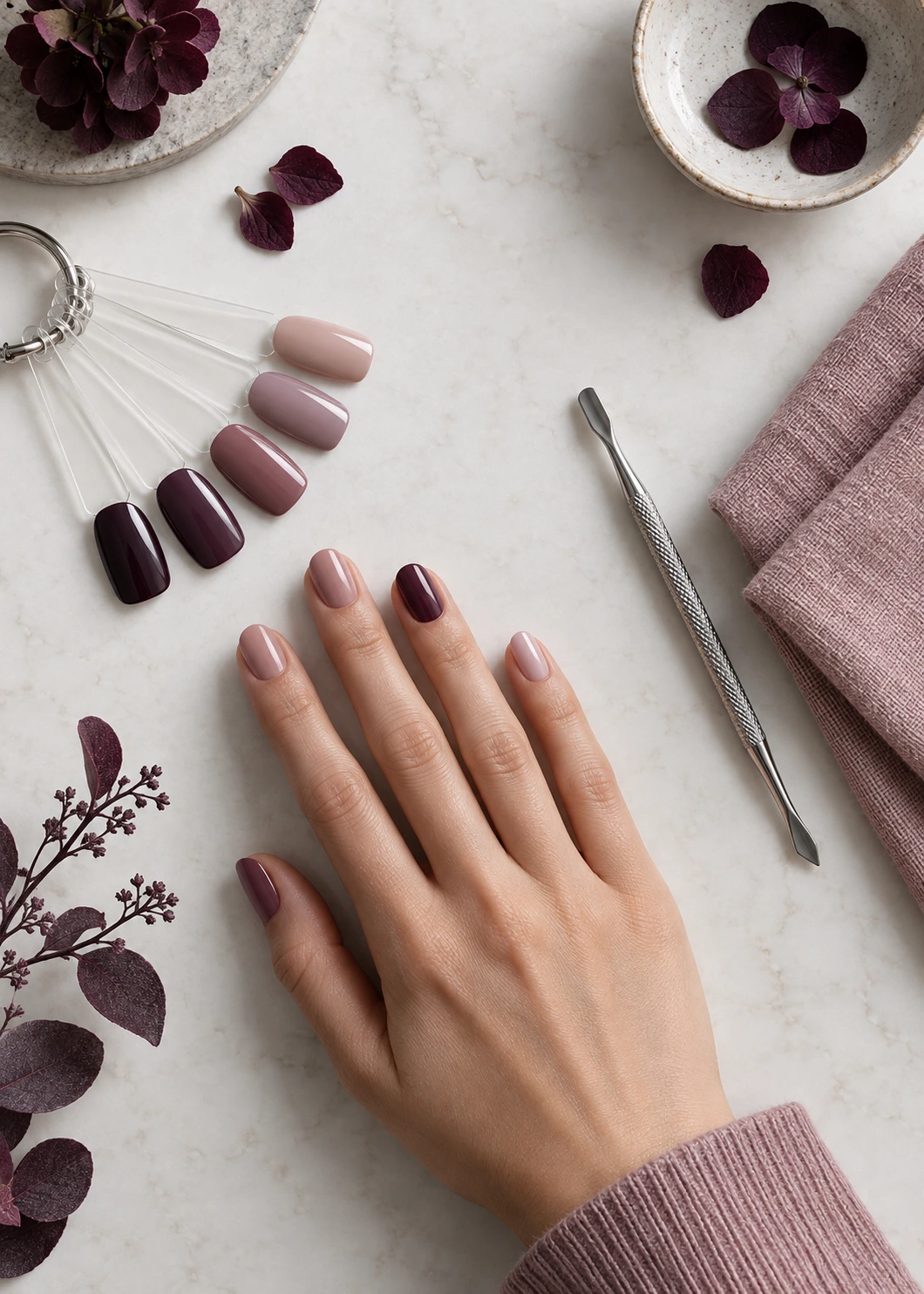 Illustratives Motiv für Beauty & Nagelstudio