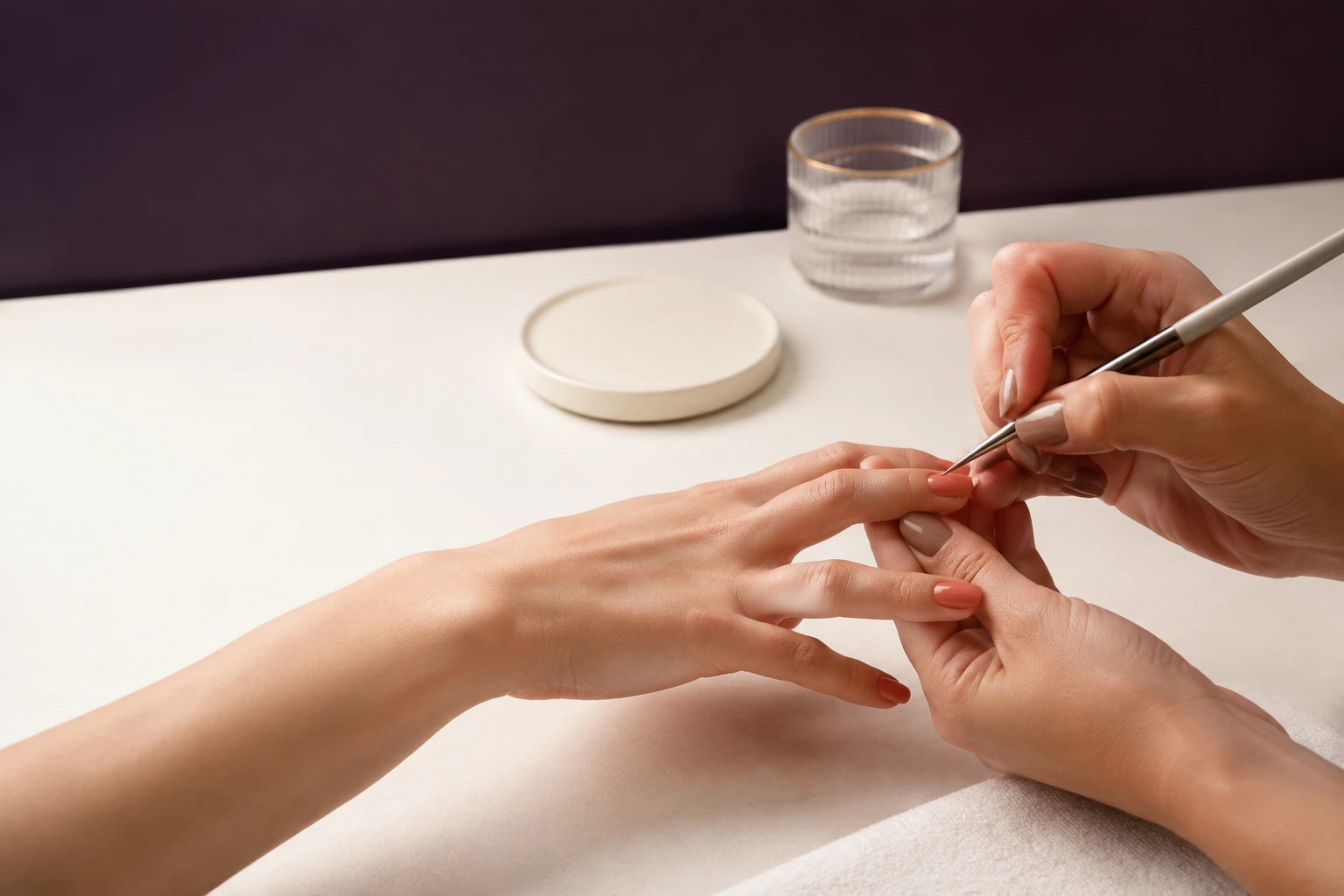 Illustratives Motiv für Beauty & Nagelstudio