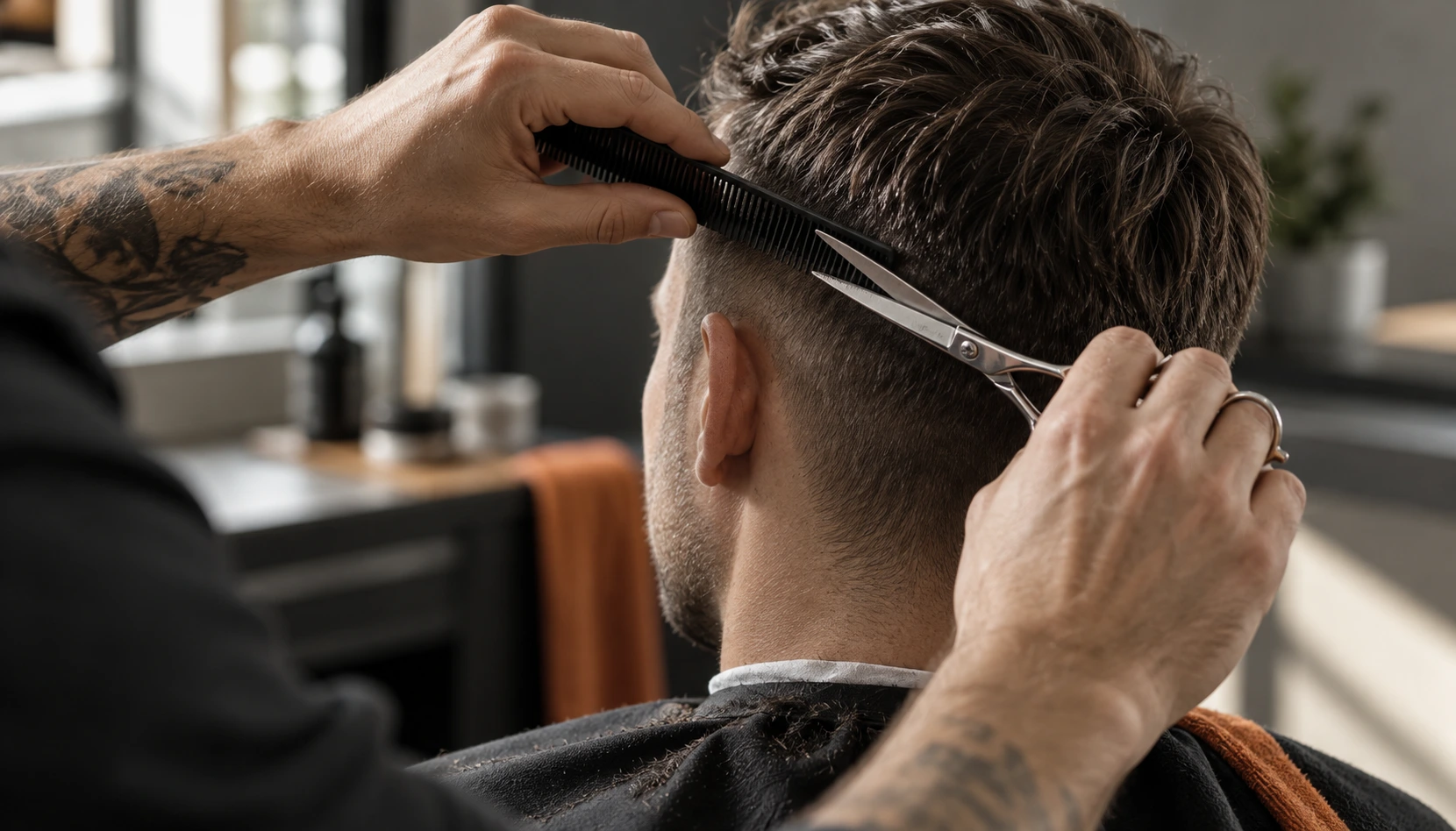 Illustratives Motiv für Friseur & Barber