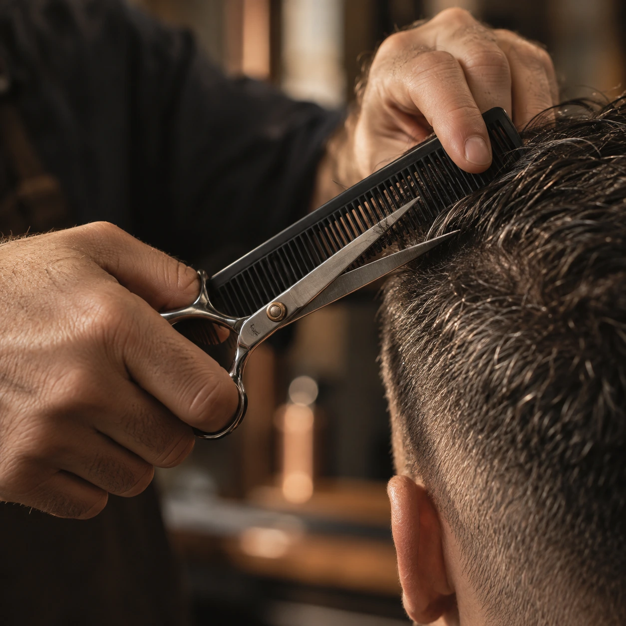 Illustratives Motiv für Friseur & Barber
