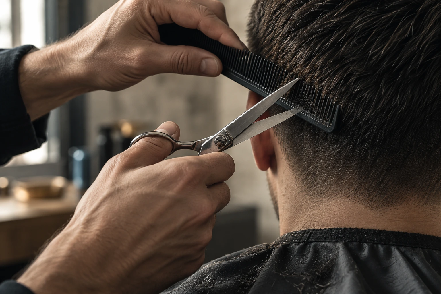 Illustratives Motiv für Friseur & Barber